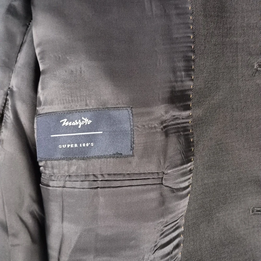Joseph‎ Abboud 44R Slim Fit Marzotto Wool Super 100s  Made In USA Mens Blazer